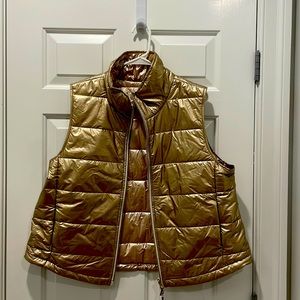 Reversible Gold Vest